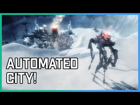 MACHINES rule this city in Frostpunk: The Arks