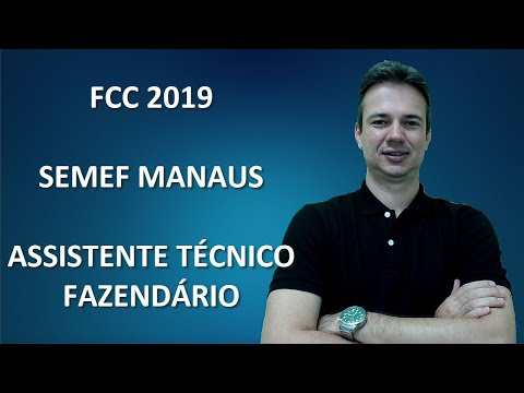 FCC19Q018 - FCC - 2019 - SEMEF MANAUS - REGRA DE TRÊS