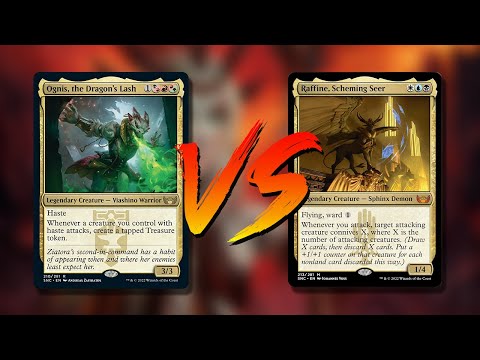 Ognis vs Raffine | Duel Commander / 1v1 CMDR Game Play | tribalkai