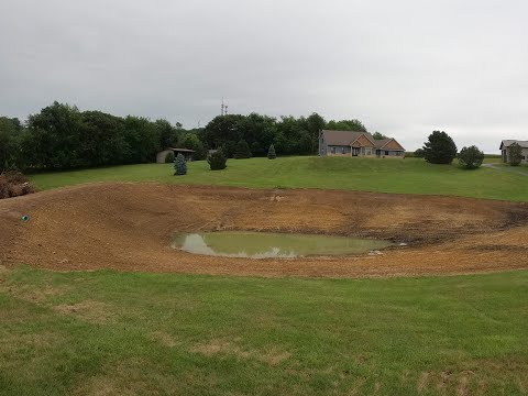 New 3/4 Acre pond build. From beginning to end.