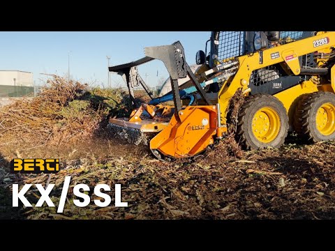 The Ultimate Land Clearing Solution: Berti KX/SSL Skid Steer Forestry Mulcher Unveiled