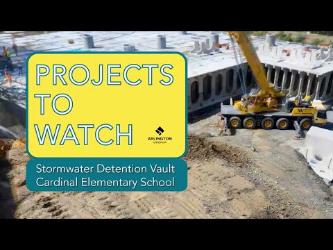 Projects To Watch | Stormwater Detention Vault