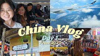 China Vlog | Day 1 | Singapore to Hong Kong✈️