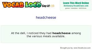 Video thumbnail for headcheese