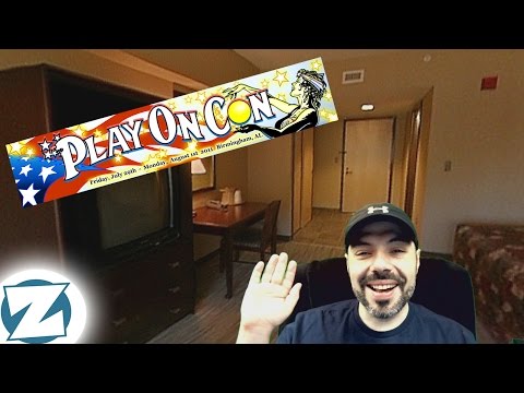 ZTV - Pre Playoncon VLOG w/ facecam