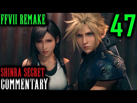 Final Fantasy VII Remake Walkthrough Part 47 - Shinra's Secret: Return To Sector 7 Slums (Ch 13)