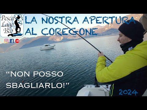 La nostra apertura al Coregone 2024 CATTURA INASPETTATA!!!!! [4K] PESCA LAGO DI ISEO BARCA