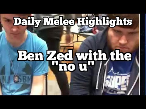 Daily Melee Highlights: Ben Zed with the "no u"