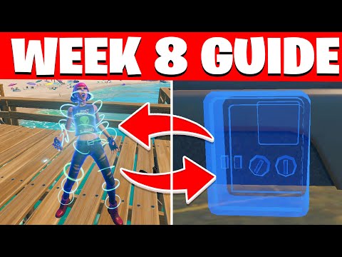 All Week 8 Legendary Quests / Challenges Fortnite Chapter 2 Season 7