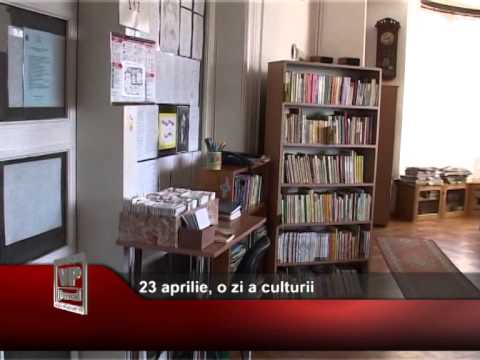 23 aprilie, o zi a culturii