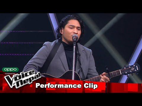 Ashim Thapa "Laijare"| Blind Audition Performance | The Voice of Nepal S3
