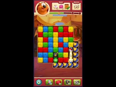 Toon Blast Level 1735 - NO BOOSTERS 🐻🐺🐱 | SKILLGAMING ✔️