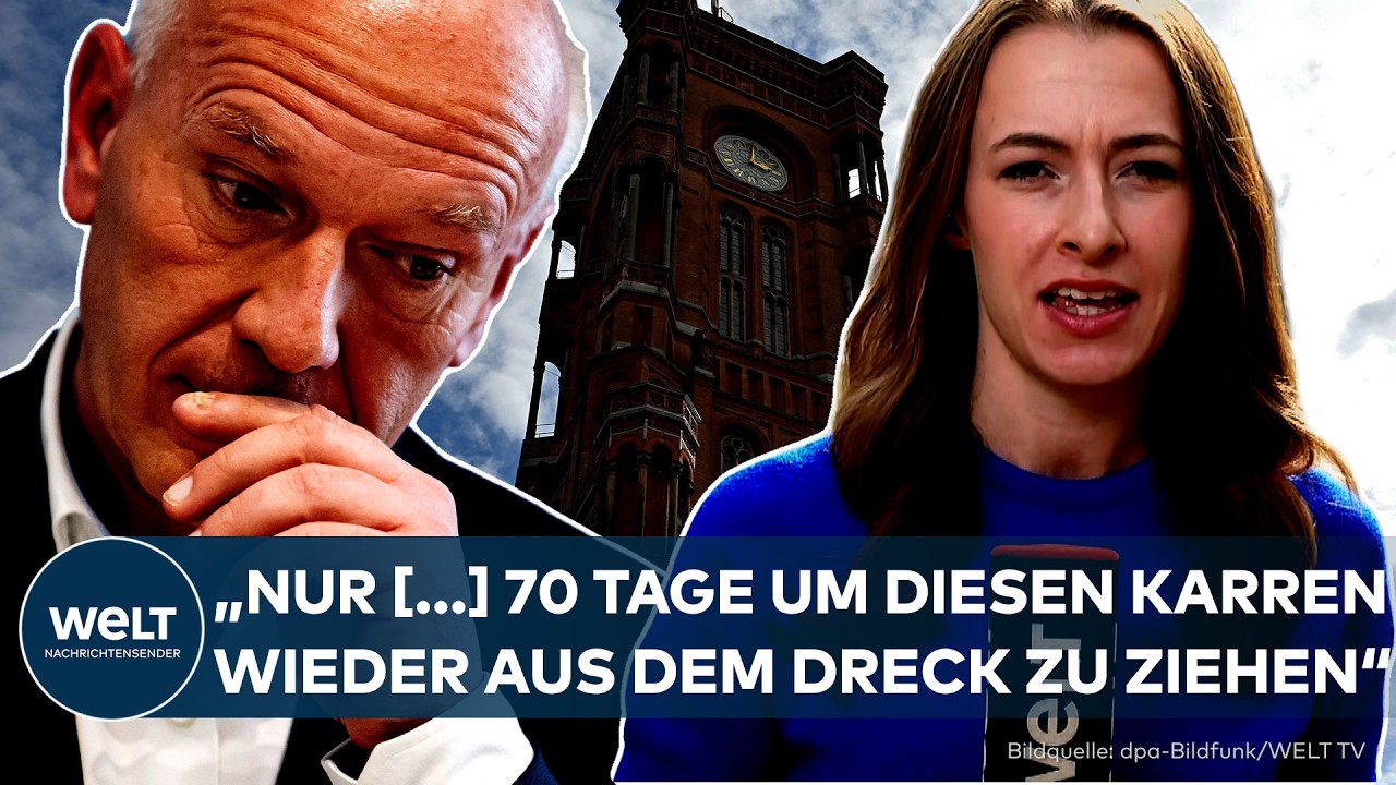 BERLIN: CDU unter Druck – „CDU gegen Linke“ – Kann sie nach Wegners Rückzug die Wahl noch gewinnen?