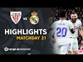 Resumen de Athletic Club vs Real Madrid (1-2)