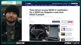 Tesla Driver KILLS Motorcyclist Driving ON Auto Pilot While Using Phone, Teslas STILL NEED DRIVERS
