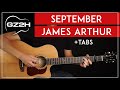 September Guitar Tutorial James Arthur Guitar Lesson |Easy Chords|
