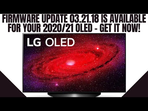Brand NEW LG OLED 03.21.18 Firmware Available NOW!