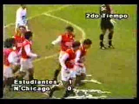 Estudiantes - Chicago - 1er gol