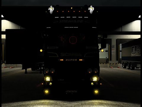 [ETS2, 1.41][Promods V2.56] - Scania R 580 V8 - Malmö[S] -  Viborg[DK]