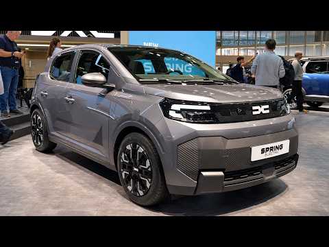 New 2027 Dacia Spring - Cheapest Tiny Electric Car