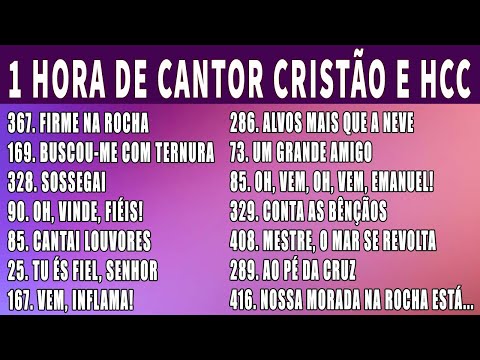 1h de Cantor Cristão e HCC na voz de Fabiana Alves
