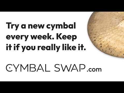 Try Cymbals Before You Buy at Cymbal Swap
