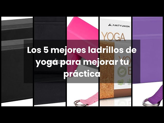 Vídeo relacionado con EXERZ Bloques de Yoga - Pack de 2 Ladrillos de Espuma Antideslizantes, Ligeros y Resistentes para Yoga, Pilates,Verde
