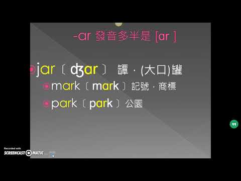 發音 R Controlled Sounds Ar Er Ir Or Ur I 英語文 均一教育平台 發音 R Controlled Sounds Ar Er Ir Or Ur I 英語文 均一教育平台