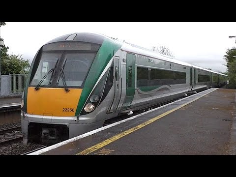 IE 22000 Class Intercity Train number 22258 - Monasterevin, Kildare