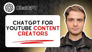 How To Use ChatGPT For Youtube Content Creation