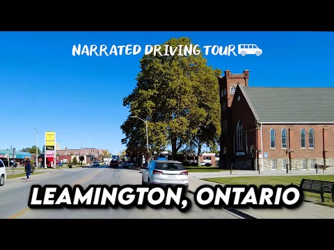 🚗 Leamington, Ontario 🍅 4K Drive