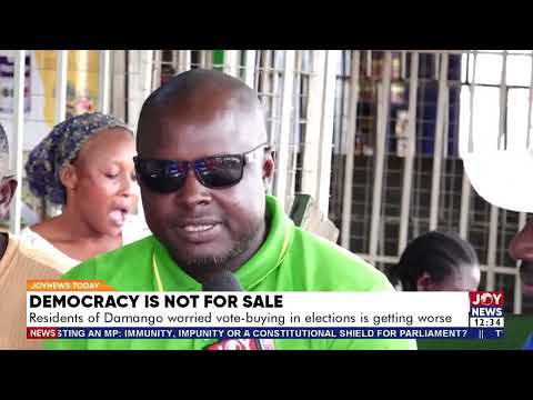 Residents of Damango worried vote-buying in elections is getting worse