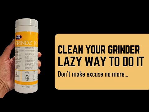 Clean your grinder with Urnex Grindz by Barista Experience Academy