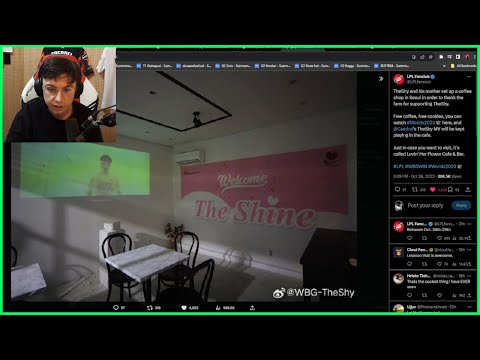 TheShy Cafe Playing CAEDREL'S Song On Repeat