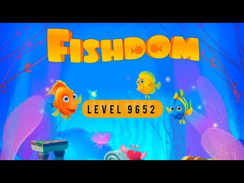 Fishdom game level 9652 #fishdom #gaming #youtube