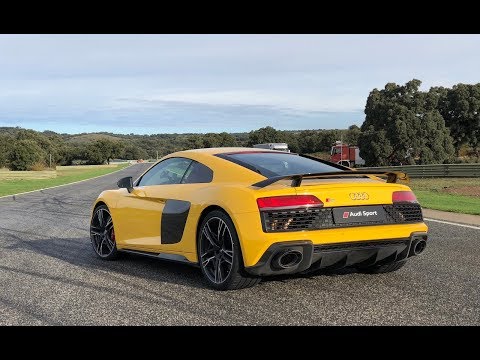 Audi R8 V10 performance quattro: Sound / Launch Control / Beschleunigung - Autophorie