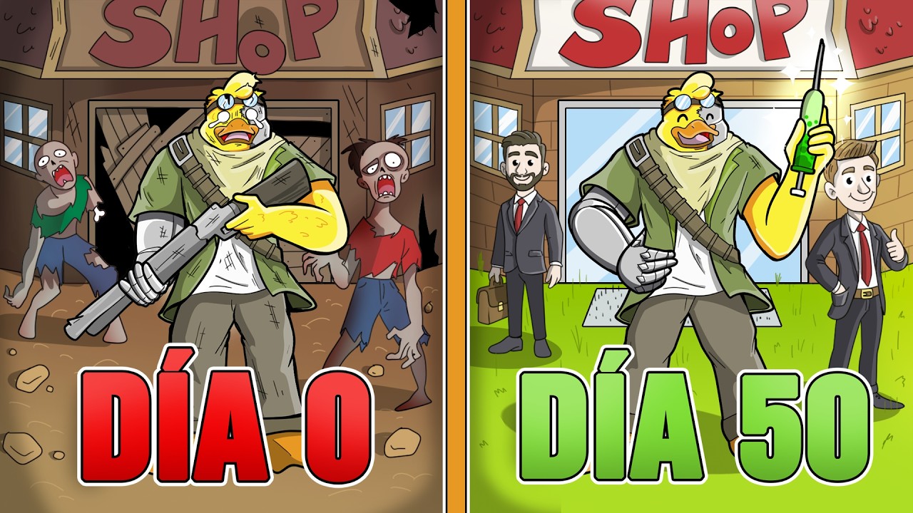 TARDÉ 50 DÍAS en ENCONTRAR la CURA para los ZOMBIES
