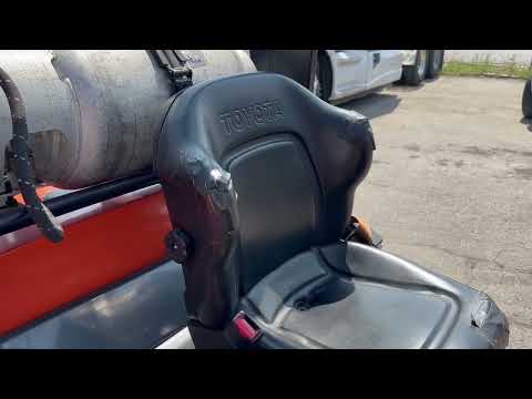 2017 TOYOTA MODEL 8FGU25 5,000 POUND FORKLIFT