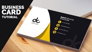 business card design in photoshop cs6 tutorial | Learn Photoshop Front