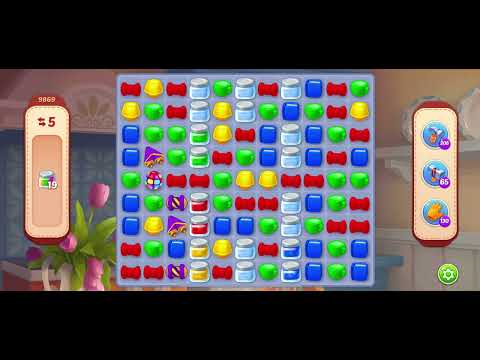 Homescapes Level 9869 夢幻家園 第9869關- No boosters