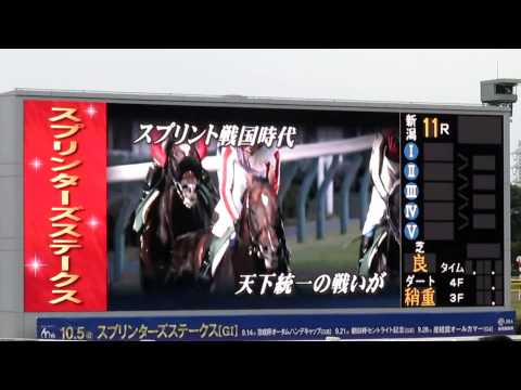 【競馬】2014.10.5　第48回スプリンターズステークス / 48th Sprinters Stakes