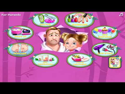SPA Day with Daddy Fun Kids Games   Play Spa, Makeover Soapy Adventure Fun Games For Family 1