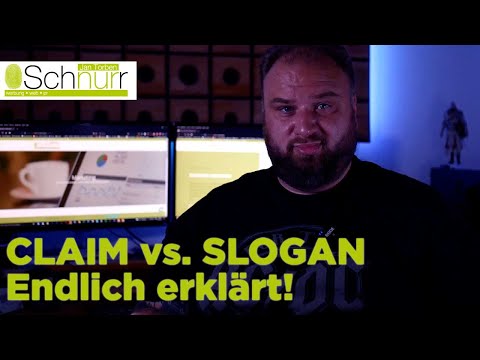 🤔 CLAIM oder SLOGAN? So funktionieren beide wirklich in Marketing THEORIE & PRAXIS! Endlich erklärt!