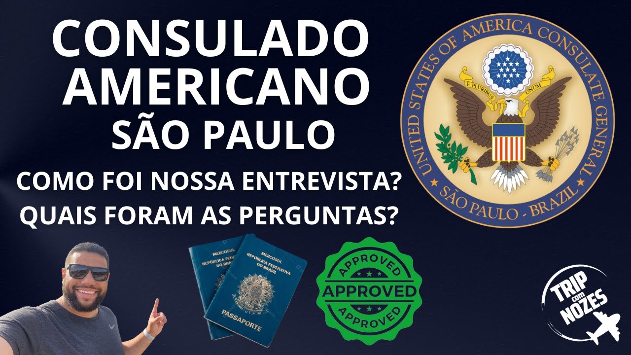 ENTREVISTA CONSULADO AMERICANO / ENTENDA COMO FUNCIONA E QUAIS SÃO AS PERGUNTAS / VISTO AMERICANO