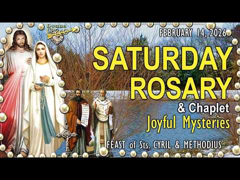 SATURDAY Rosary Today & Chaplet | JOYFUL Mysteries Holy Rosary Catholic Prayer