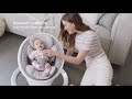 Baybee Sooth N Sway Premium Automatic Bluetooth Enabled Electric Baby Swing Cradle | SW001