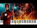 The Flash - Main Theme Song (Piano Version + MIDI)