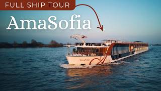 AmaSofia | Full Ship Walkthrough Tour & Review 4K | AMA Waterways River Cruise