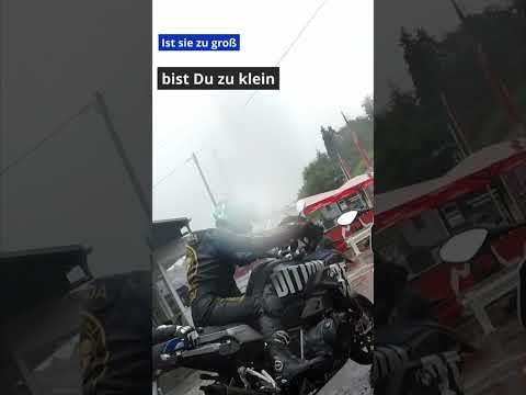 Ist die BMW R 1250 GS zu groß, bist Du zu klein