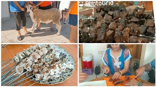 El día de la fiesta del cordero en Marruecos aunque es muy tarde 🤷‍♀️